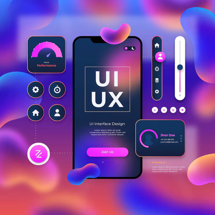 Product interface and UX concept preview
